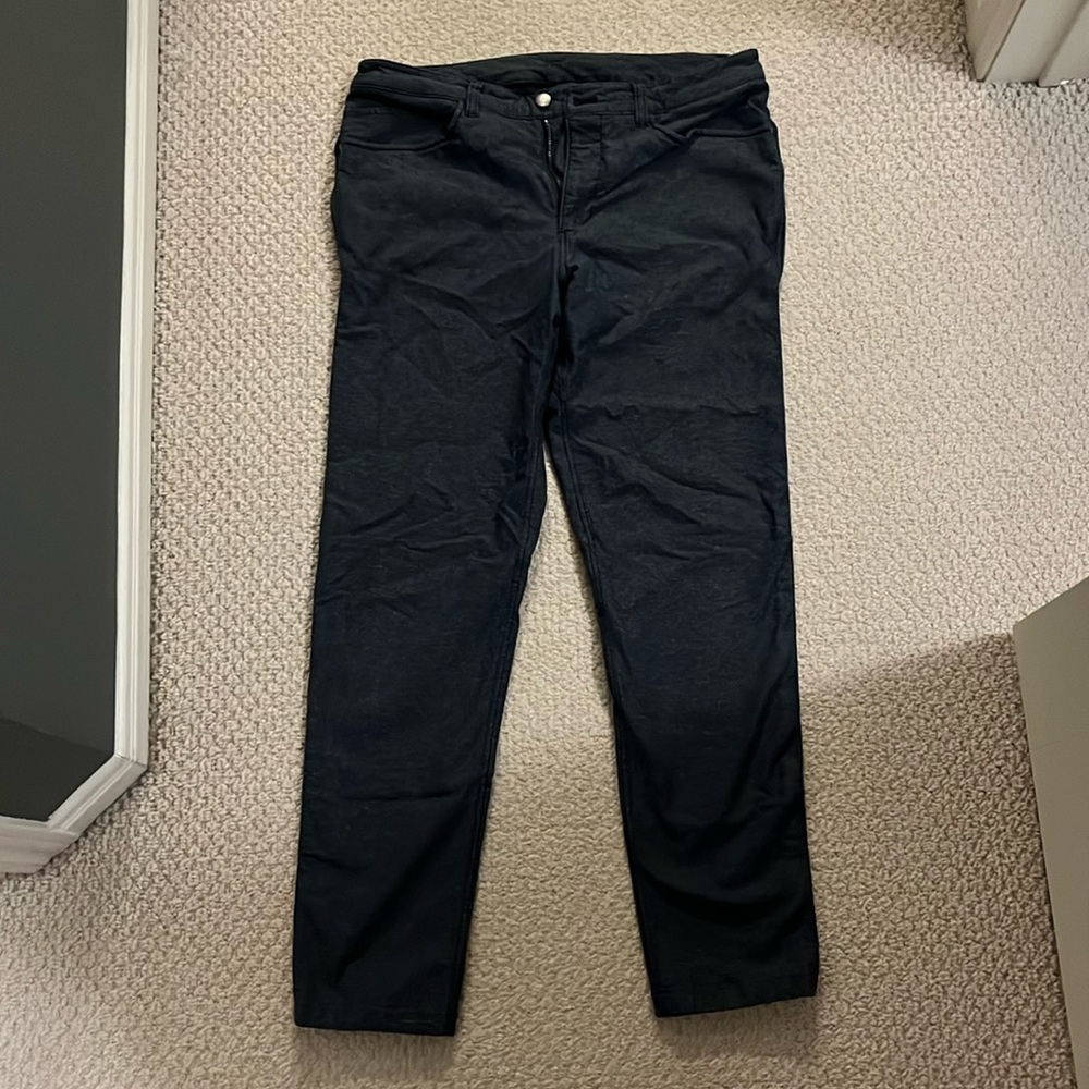 Sz 32 x 30 Lululemon abc slim blue utilitech pant